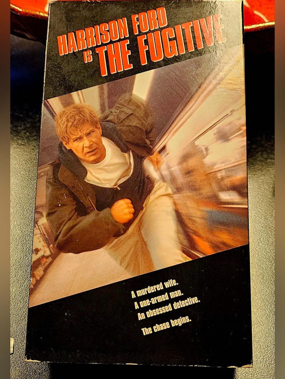 The Fugitive VHS 1994 Harrison Ford/Tommy Lee Jones